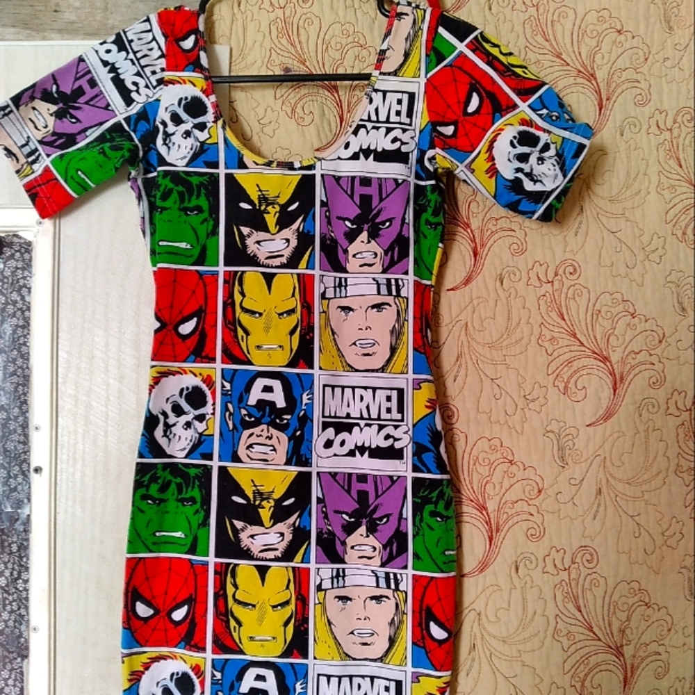 Marvel comic  womans dress